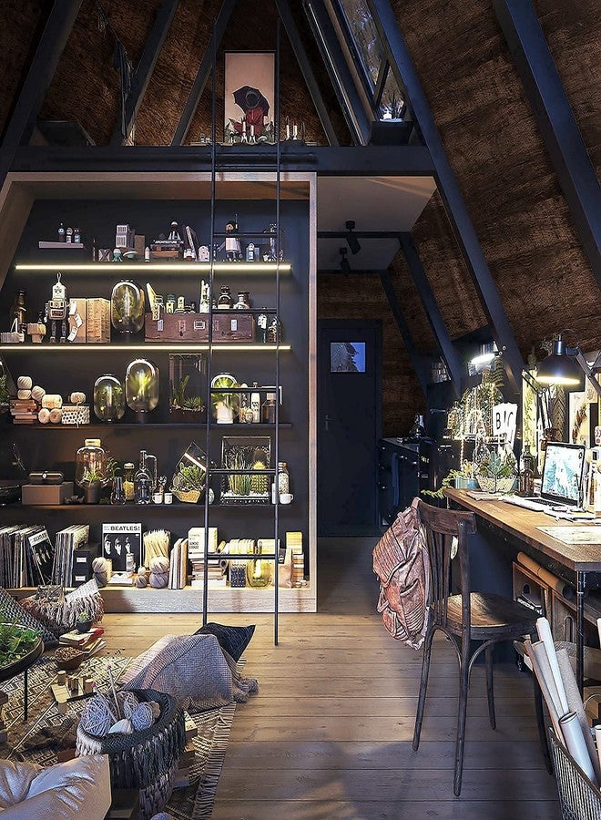 Dimoon315''x17.7" Wood Peel and Stick Wallpaper Removable Dark Brown Thicken Waterproof Wood Wallpaper Brown Wood Contact Paper Wood Plank Grain Rustic Self Adhesive Vintage Texture Cabinet Vinyl Roll - Image 2